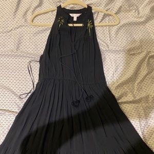Black maxi dress